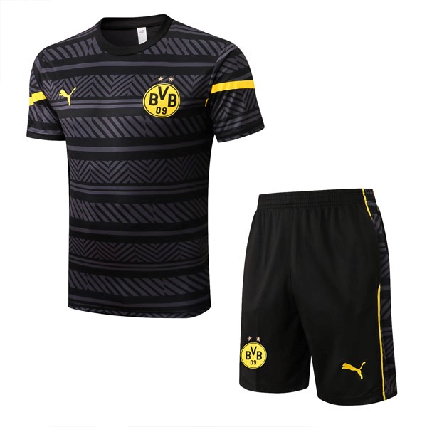 Camiseta Entrenamiento Borussia Dortmund Conjunto Completo 2022/23 Gris